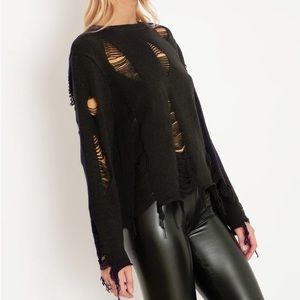 The Disintegration Sweater Blackmilk